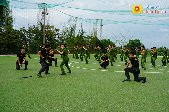 Công an tỉnh sẵn sàng tham dự Đại hội khỏe vì an ninh Tổ quốc và Hội thi Điều lệnh, quân sự, võ thuật